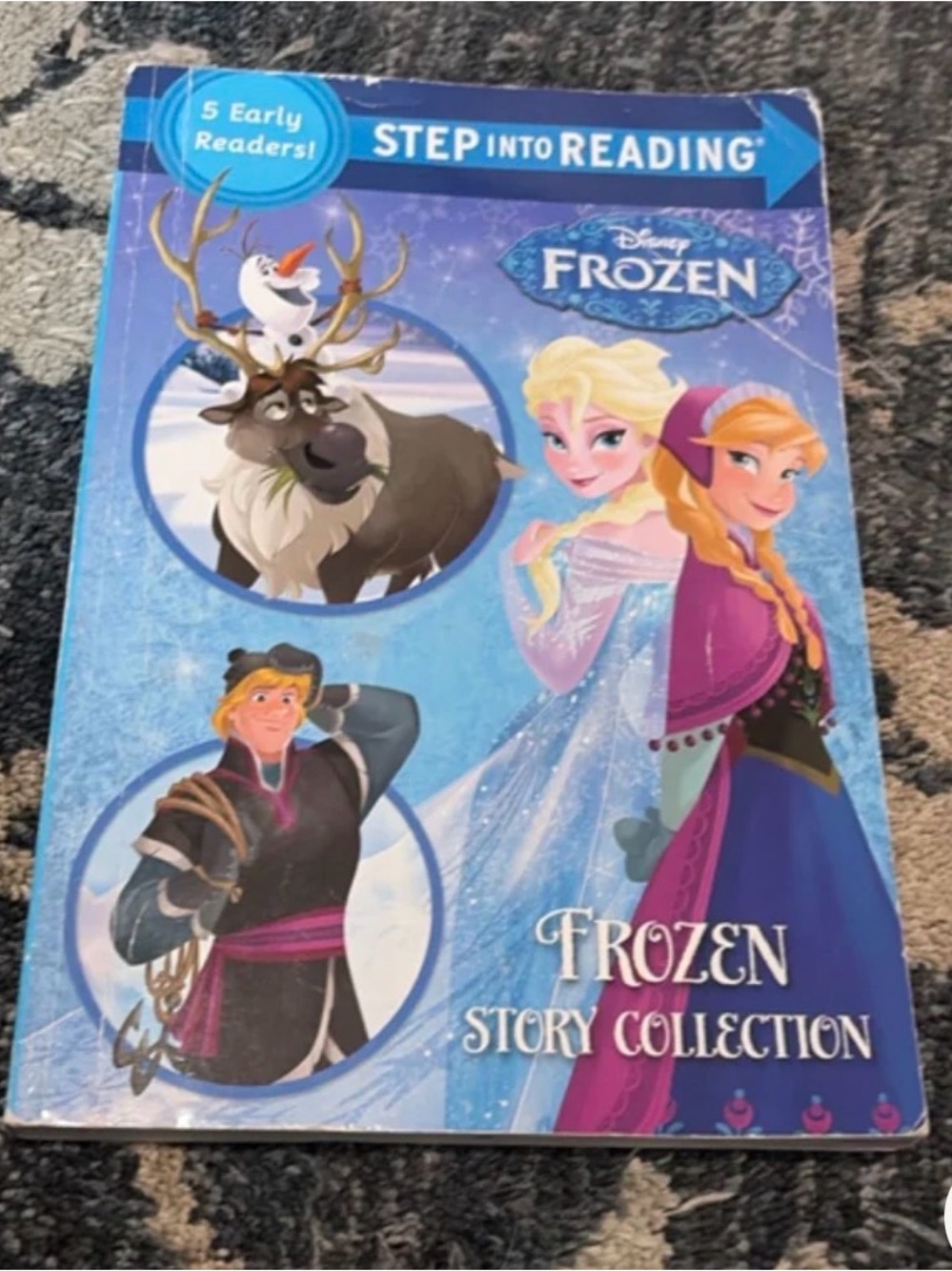 Disney Frozen Illustrated Story Collection - Blue, Purple & Pink Cover